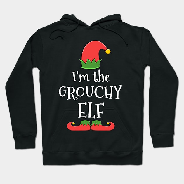 Grouchy Elf for Matching Family Christmas Group Hoodie by jkshirts